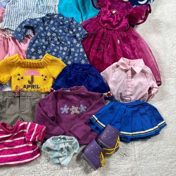 Vintage 18” Doll Clothes Outfit Accessories Bundle Lot - Picture 4 of 5